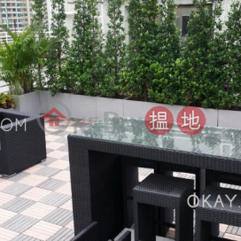 Popular 2 bed on high floor with sea views & rooftop | For Sale | Rowen Court 樂賢閣 _0