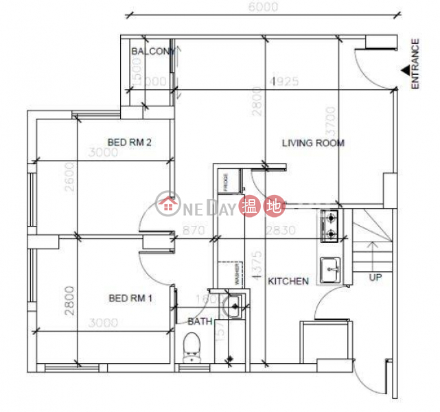 2 Bedroom Flat for Rent in Causeway Bay | 55 Paterson Street | Wan Chai District | Hong Kong, Rental | HK$ 26,000/ month