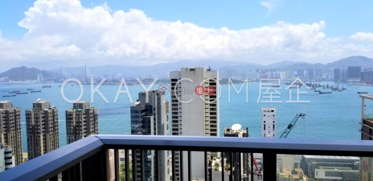 Stylish 3 bed on high floor with harbour views | For Sale 8 First Street | Western District, Hong Kong, Sales | HK$ 23.3M