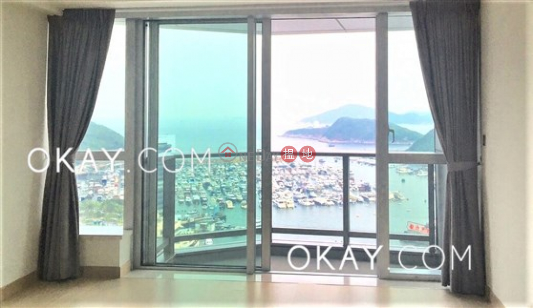 Luxurious 3 bed on high floor with sea views & balcony | Rental | Marinella Tower 1 深灣 1座 Rental Listings