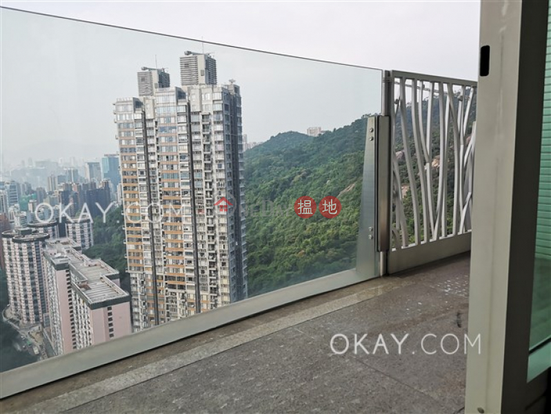 Property Search Hong Kong | OneDay | Residential, Rental Listings, Exquisite 3 bed on high floor with balcony & parking | Rental