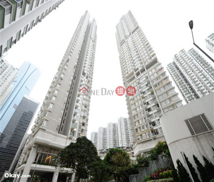 Property Search Hong Kong | OneDay | Residential, Rental Listings | Tasteful 3 bed on high floor with sea views & balcony | Rental