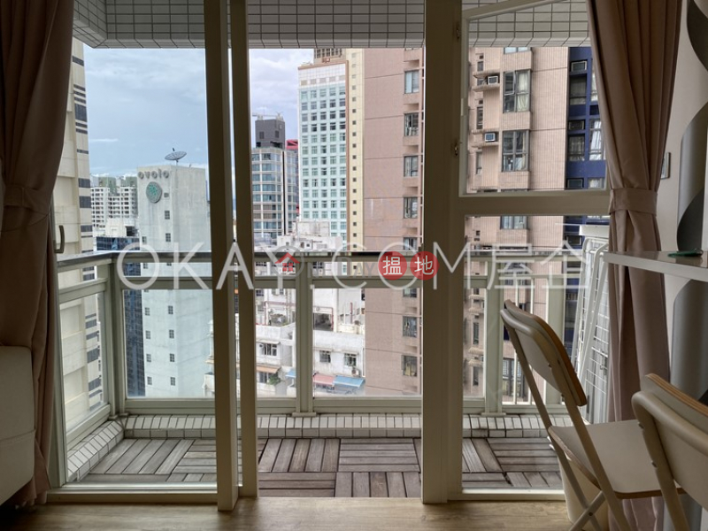 HK$ 25,000/ 月|聚賢居|中區開放式,星級會所,露台聚賢居出租單位