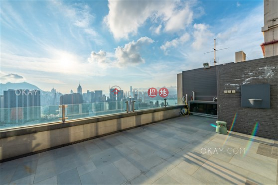 HK$ 39M Swiss Towers, Wan Chai District Stylish 2 bedroom on high floor with rooftop & parking | For Sale