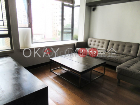 Unique 1 bedroom with terrace | Rental, Hollywood Terrace 荷李活華庭 | Central District (OKAY-R101994)_0
