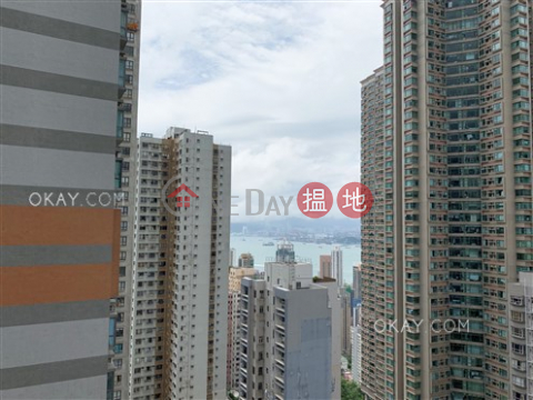 Popular 1 bed on high floor with harbour views | Rental | The Icon 干德道38號The ICON _0
