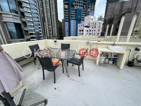 Tasteful 1 bedroom on high floor with rooftop & terrace | For Sale | On Fung Building 安峰大廈 _0