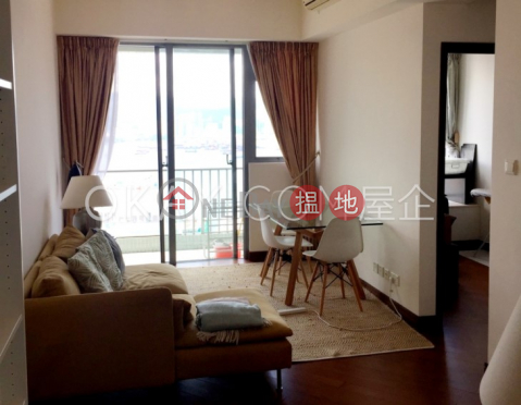 Unique 2 bedroom on high floor with balcony | For Sale | One Pacific Heights 盈峰一號 _0
