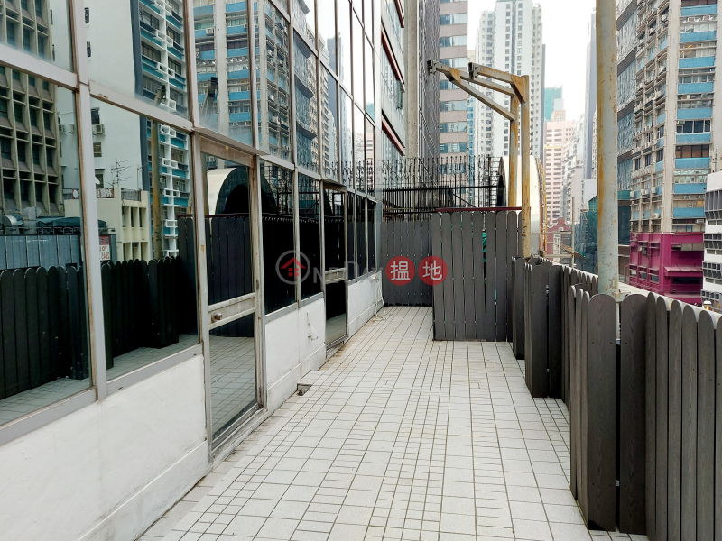 上環地鐵上蓋寫字樓一洲大廈連平台262德輔道中 | 西區-香港出租|HK$ 52,000/ 月