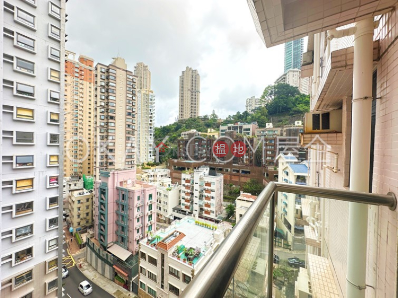 HK$ 40,000/ month | Hawthorn Garden Wan Chai District | Unique 3 bedroom with balcony & parking | Rental