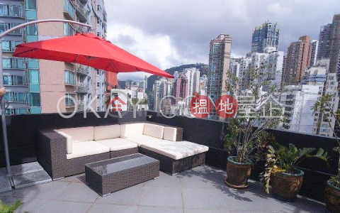 Tasteful 1 bedroom on high floor with rooftop | For Sale | Kam Kin Mansion 金堅大廈 _0