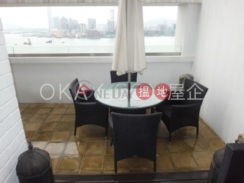 Unique 3 bed on high floor with harbour views & terrace | For Sale | Elizabeth House Block B 伊利莎伯大廈B座 _0