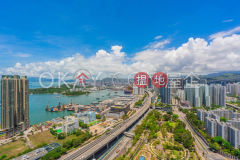 Stylish 3 bedroom on high floor with harbour views | For Sale | Tower 5 Harbour Green 君匯港5座 _0