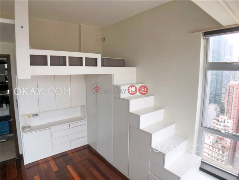 Property Search Hong Kong | OneDay | Residential Rental Listings | Unique high floor with harbour views & balcony | Rental