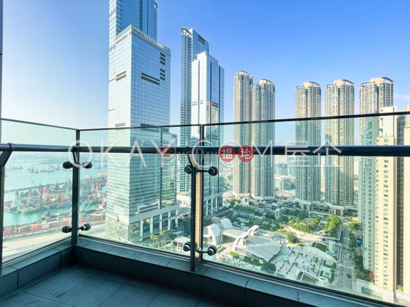 Tasteful 3 bedroom with balcony | Rental, The Harbourside Tower 2 君臨天下2座 Rental Listings | Yau Tsim Mong (OKAY-R88651)