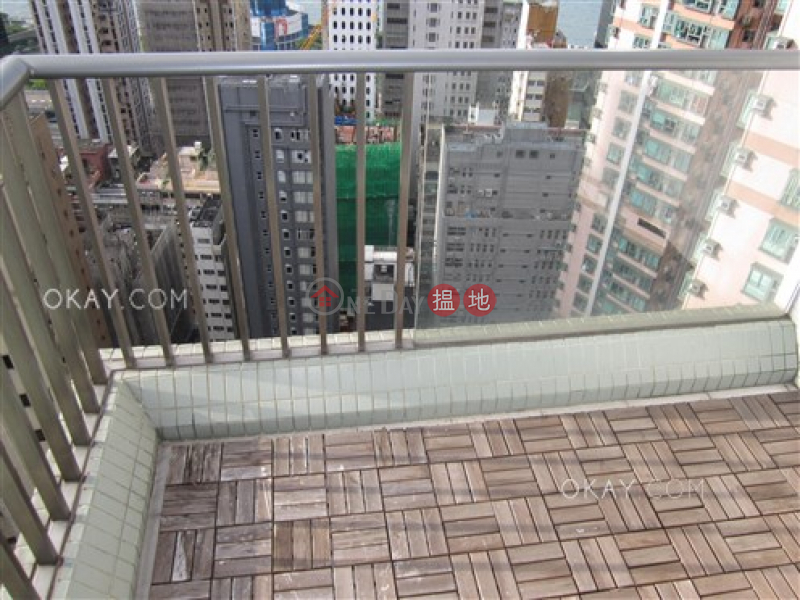 Property Search Hong Kong | OneDay | Residential Rental Listings Rare 2 bed on high floor with harbour views & balcony | Rental