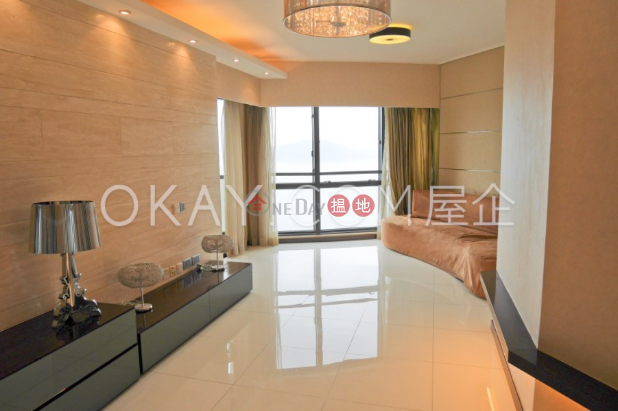 Charming 2 bed on high floor with sea views & balcony | Rental | Pacific View Block 1 浪琴園1座 Rental Listings