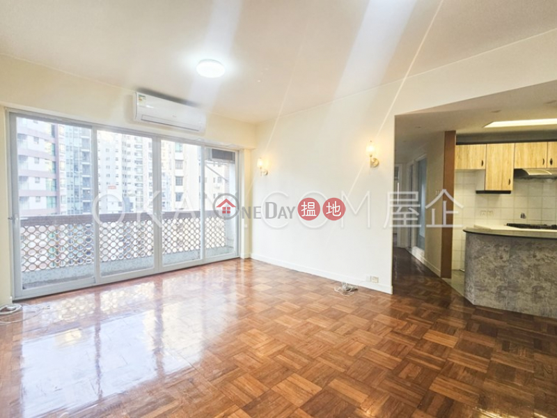 Efficient 2 bedroom on high floor with balcony | Rental | Jing Tai Garden Mansion 正大花園 Rental Listings