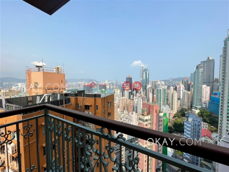 Stylish 3 bedroom with sea views & balcony | Rental | 2 Park Road 柏道2號 Rental Listings