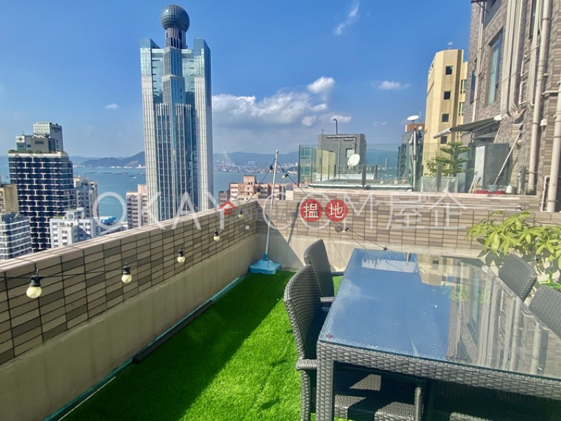 Generous 1 bedroom on high floor with terrace & balcony | For Sale | Western Garden Evergreen Tower 永翠閣 Sales Listings