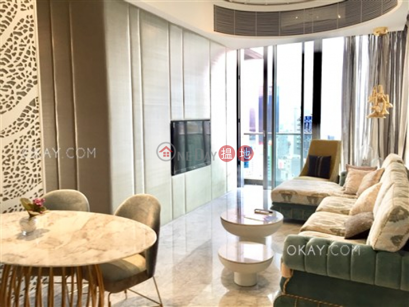 HK$ 53,000/ month, One Wan Chai Wan Chai District | Nicely kept 3 bed on high floor with sea views | Rental