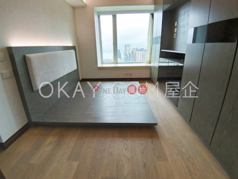 HK$ 75,000/ month | The Legend Block 3-5, Wan Chai District | Beautiful 4 bed on high floor with balcony & parking | Rental