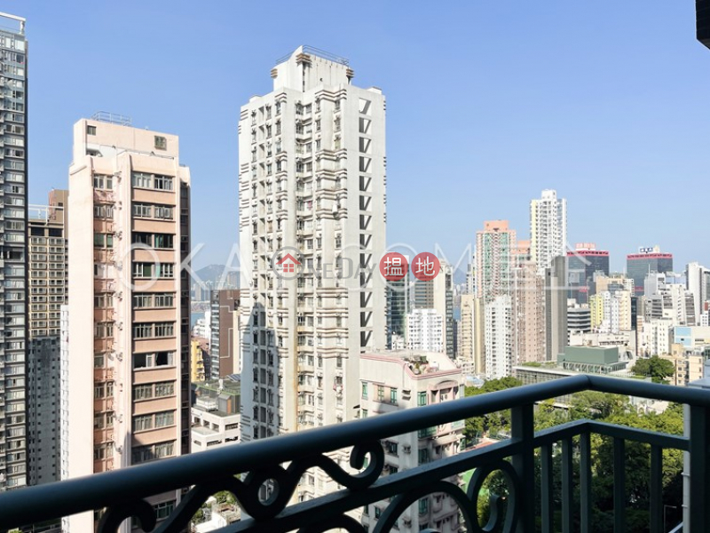 HK$ 28M | Bon-Point Western District | Luxurious 3 bedroom with balcony | For Sale