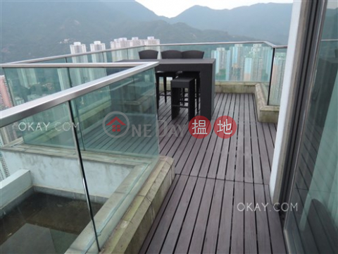 Rare 3 bedroom on high floor with sea views & rooftop | Rental | Tower 1 Grand Promenade 嘉亨灣 1座 _0