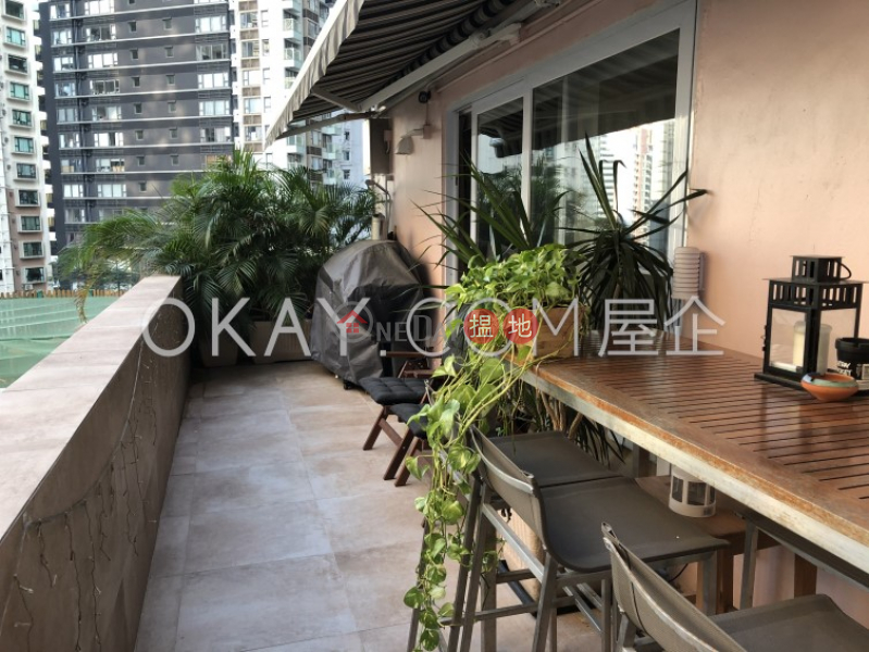 Charming 3 bedroom with terrace | For Sale | Kam Kin Mansion 金堅大廈 Sales Listings