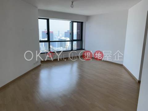 Stylish 3 bedroom on high floor with harbour views | Rental | 80 Robinson Road 羅便臣道80號 _0