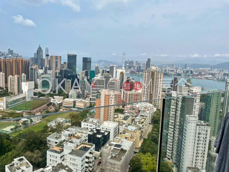 Efficient 2 bed on high floor with sea views & terrace | Rental | Tai Hang Terrace 大坑台 Rental Listings