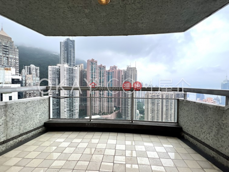 Efficient 3 bed on high floor with balcony & parking | Rental 1 Tregunter Path | Central District Hong Kong | Rental | HK$ 90,000/ month