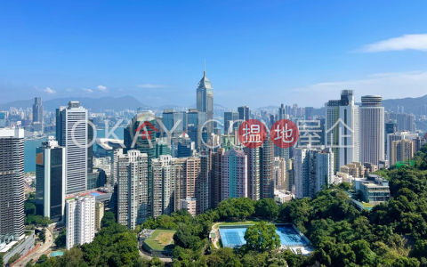 Lovely 3 bedroom on high floor with balcony & parking | Rental | Grand Bowen 寶雲殿 _0