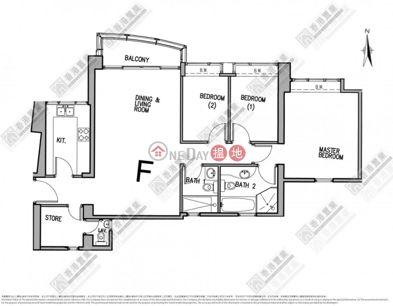 HK$ 38.6M The Harbourside Tower 2 Yau Tsim Mong | Three bedrooms and one apartment in The Harbourside