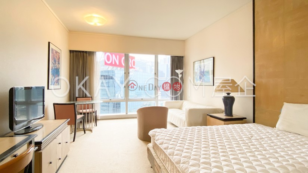 Lovely studio on high floor with sea views | Rental | Convention Plaza Apartments 會展中心會景閣 Rental Listings