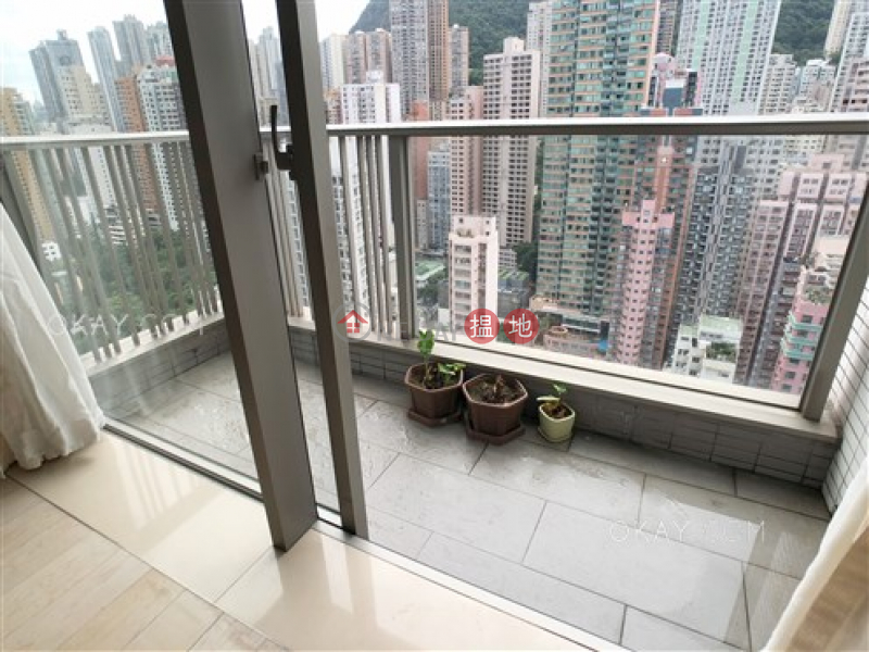 HK$ 35,000/ month | Island Crest Tower 2 | Western District | Luxurious 2 bedroom on high floor with balcony | Rental