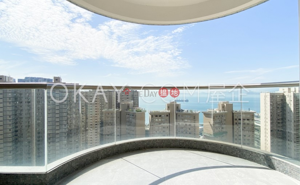 Efficient 3 bedroom with balcony & parking | Rental 550-555 Victoria Road | Western District, Hong Kong Rental, HK$ 58,000/ month