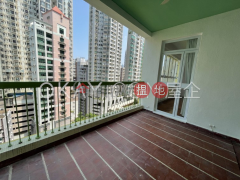 Gorgeous 2 bedroom on high floor with balcony & parking | Rental | Panorama 全景大廈 _0
