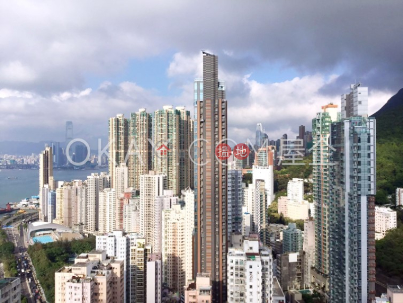 Stylish 2 bedroom on high floor with balcony | Rental | The Merton Tower 3 泓都第三座 Rental Listings