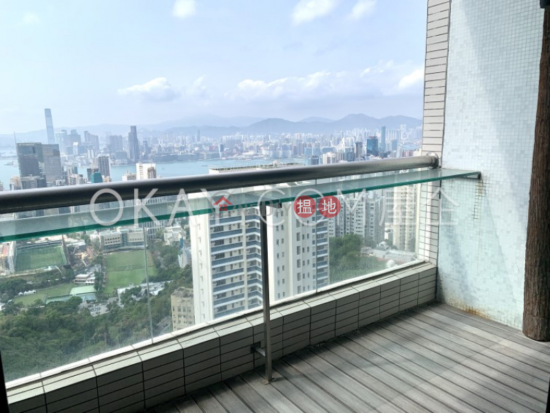 Property Search Hong Kong | OneDay | Residential, Rental Listings, Unique 3 bed on high floor with harbour views & balcony | Rental