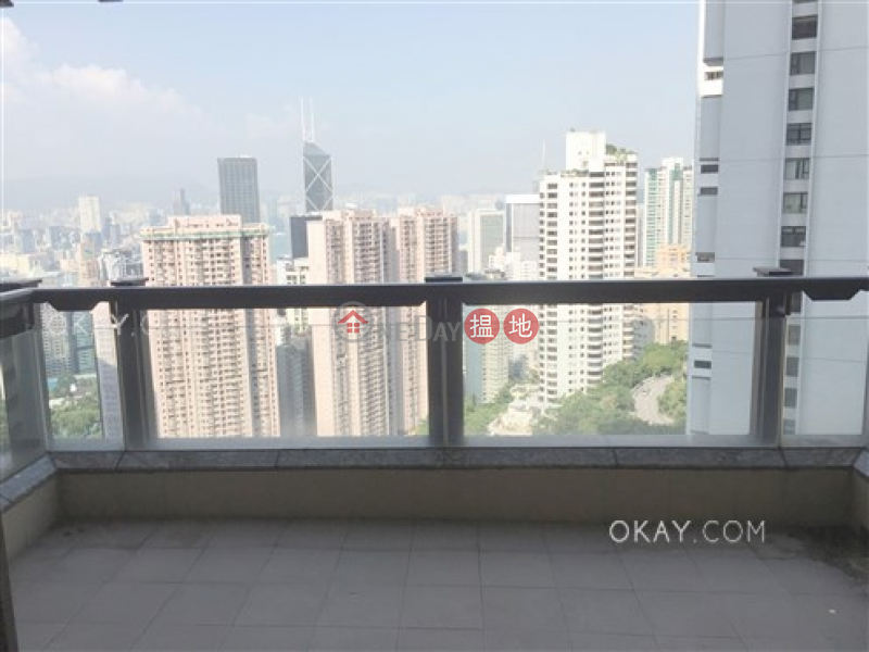 Unique 3 bedroom with balcony & parking | Rental 12 Tregunter Path | Central District Hong Kong, Rental, HK$ 117,000/ month