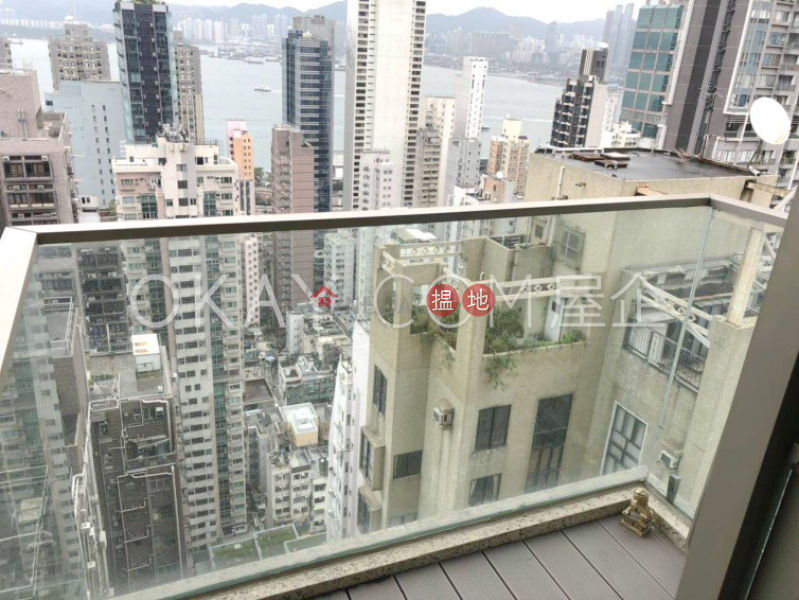 HK$ 29,000/ month | The Nova Western District, Nicely kept 1 bedroom on high floor with balcony | Rental