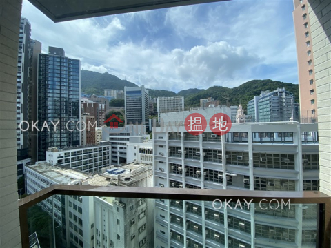 Tasteful 1 bedroom with balcony | Rental, Amber House (Block 1) 1座 (Amber House) | Western District (OKAY-R322863)_0