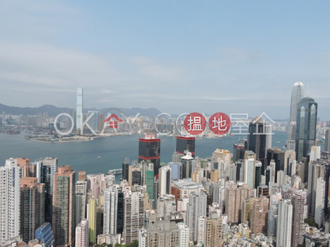 Unique 3 bed on high floor with harbour views & balcony | Rental | 2 Park Road 柏道2號 _0