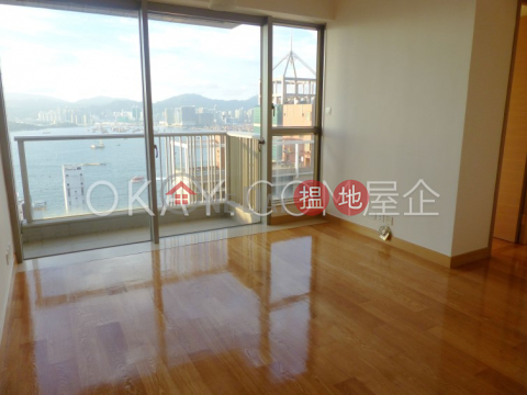 Stylish 2 bed on high floor with sea views & balcony | Rental | Island Crest Tower 1 縉城峰1座 _0