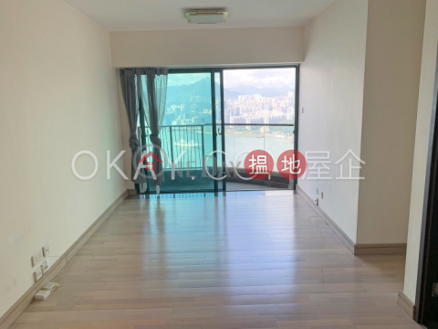 Lovely 3 bed on high floor with harbour views & balcony | For Sale | Tower 2 Grand Promenade 嘉亨灣 2座 _0