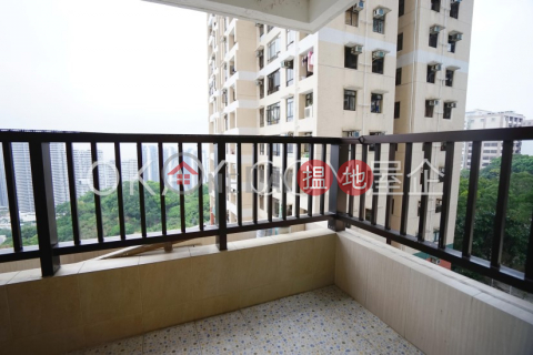 Efficient 3 bedroom with sea views & balcony | For Sale | Pokfulam Gardens Block 3 薄扶林花園 3座 _0