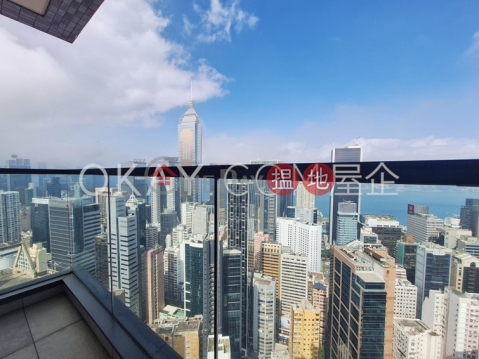 Rare 3 bedroom on high floor with sea views & balcony | Rental | The Oakhill 萃峯 _0