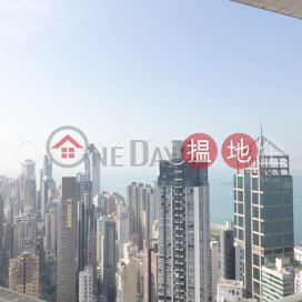 Tasteful 1 bed on high floor with sea views & balcony | For Sale | One Pacific Heights 盈峰一號 _0