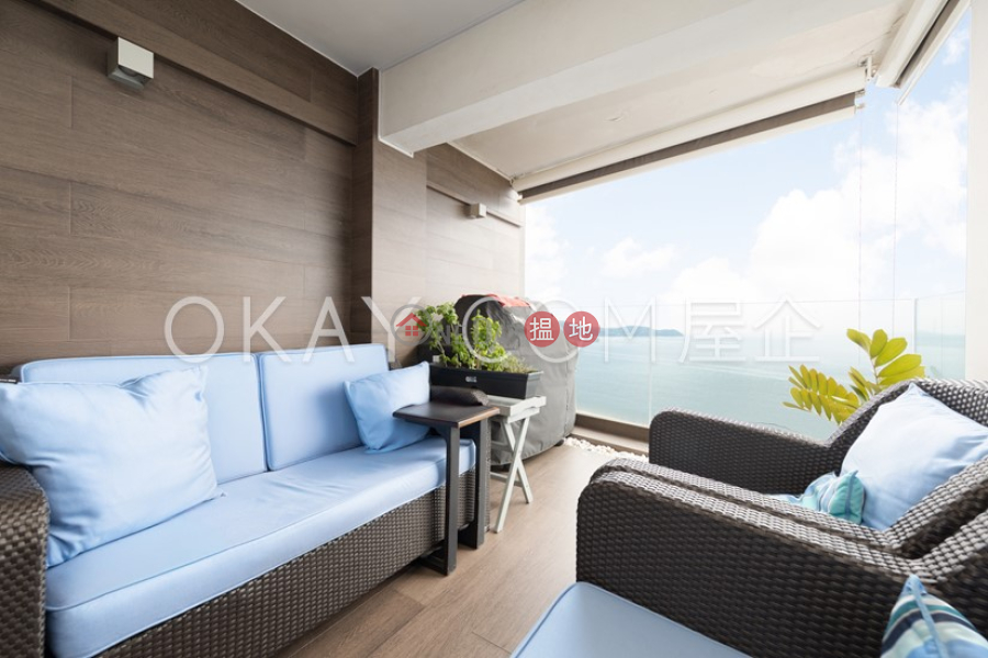 Luxurious 3 bed on high floor with sea views & balcony | Rental | 52-54 Mount Davis Road | Western District, Hong Kong | Rental | HK$ 85,000/ month